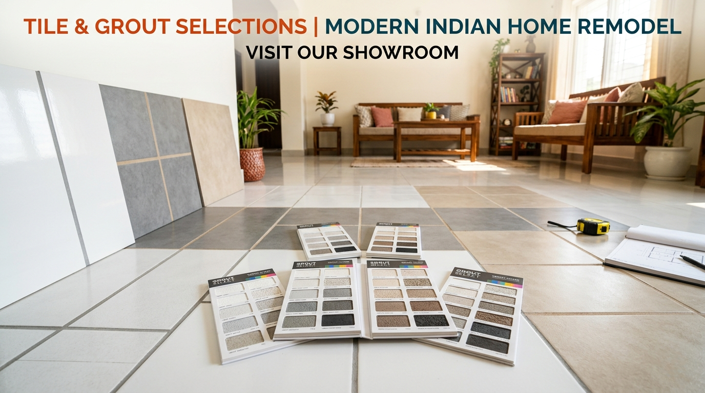 Tile ke Liye Sahi Grout Color Kaise Chunein?