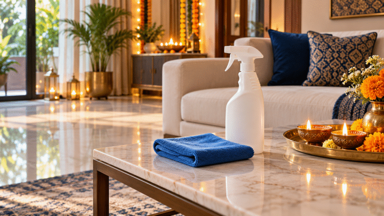 Diwali Cleaning Guide: Get Your Tiles, Marble and Bathroom Fittings Festive Ready