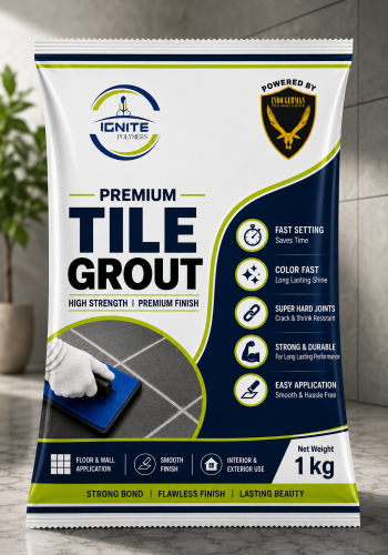 Premium Tile Grout - High Strength & Fast Setting | Ignite Polymers